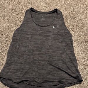 Nike Women's Charcoal Gray Tank Top